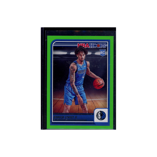 Dereck Lively II 2023-24 Panini Hoops Basketball Rookie Neon Green