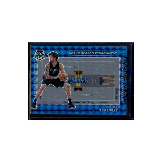 Dereck Lively II 2023-24 Panini Mosaic Basketball Rookie NBA In-Season Tournament