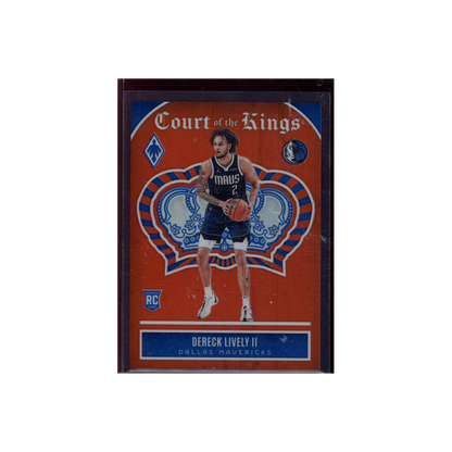 Dereck Lively II 2023-24 Panini Phoenix Basketball Rookie Court of the Kings /49