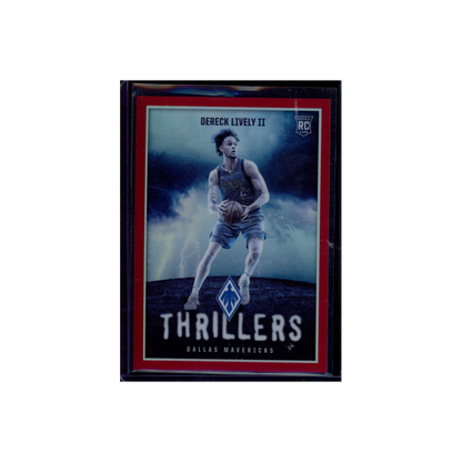 Dereck Lively II 2023-24 Phoenix Basketball Rookie Thrillers Red /125