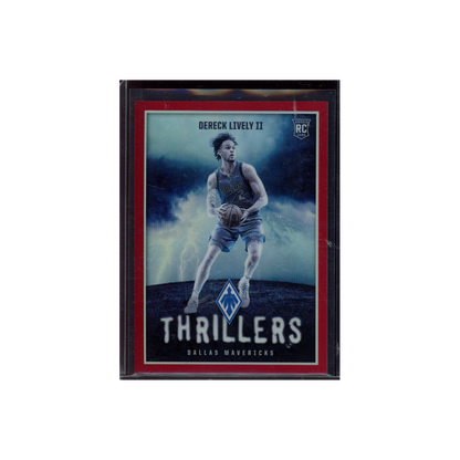 Dereck Lively II 2023-24 Phoenix Basketball Rookie Thrillers Red /125