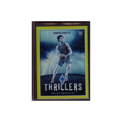 Dereck Lively II 2023-24 Panini Phoenix Basketball Rookie Thrillers /35