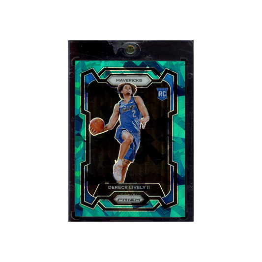 Derrick Lively 2023-24 Panini Prizm Basketball Teal Ice Prizm /225