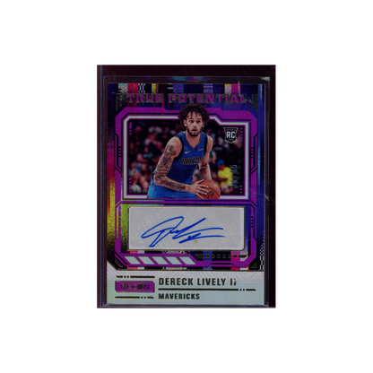 Dereck Lively II 2023-24 Panini Recon Basketball Rookie True Potential Auto /35