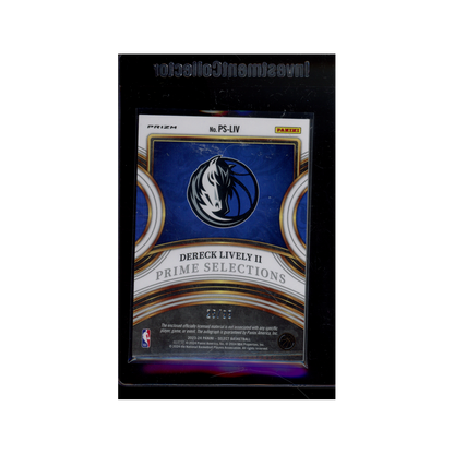 Dereck Lively II 2023-24 Panini Select Basketball Rookie Prime Selections /99