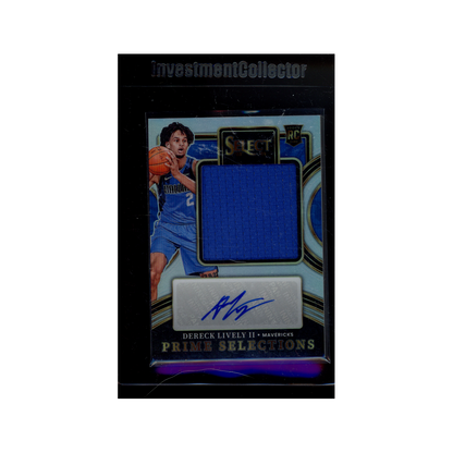 Dereck Lively II 2023-24 Panini Select Basketball Rookie Prime Selections /99