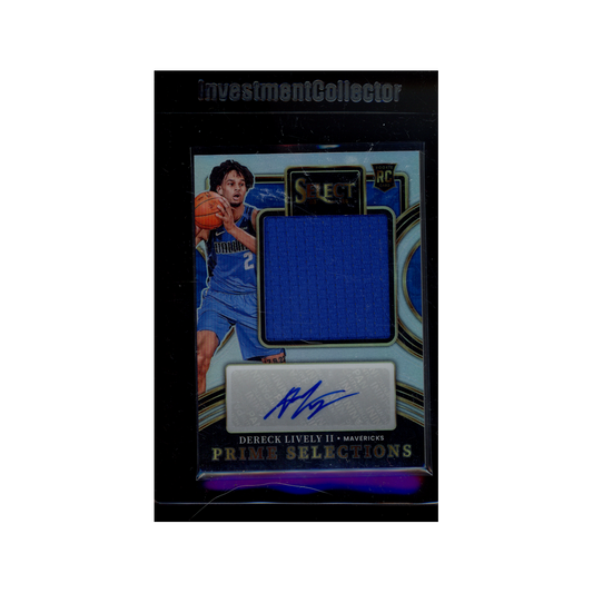 Dereck Lively II 2023-24 Panini Select Basketball Rookie Prime Selections /99
