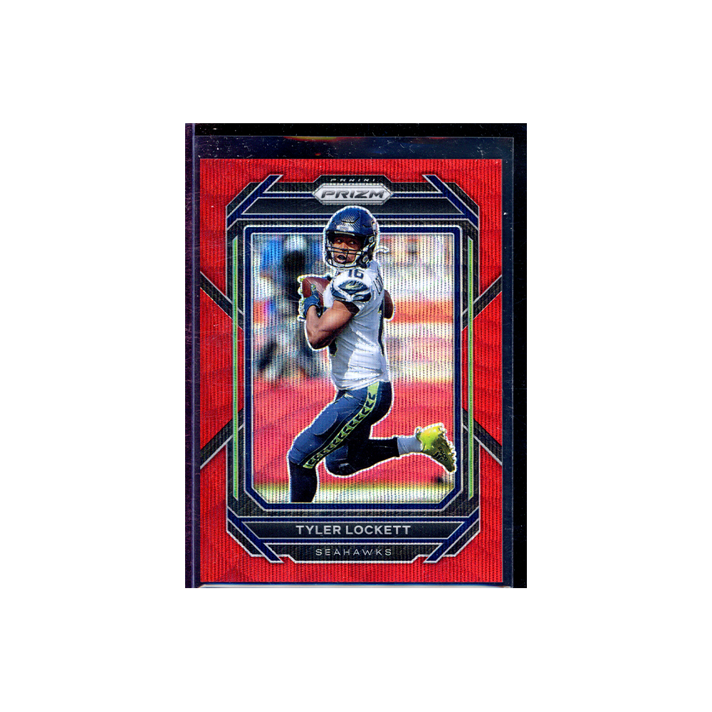 Tyler Lockett 2022 Panini Prizm Football Red Wave Prizm /149