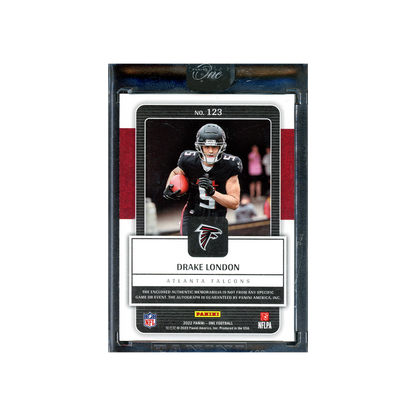 Drake London 2022 Panini One Football RPA /99