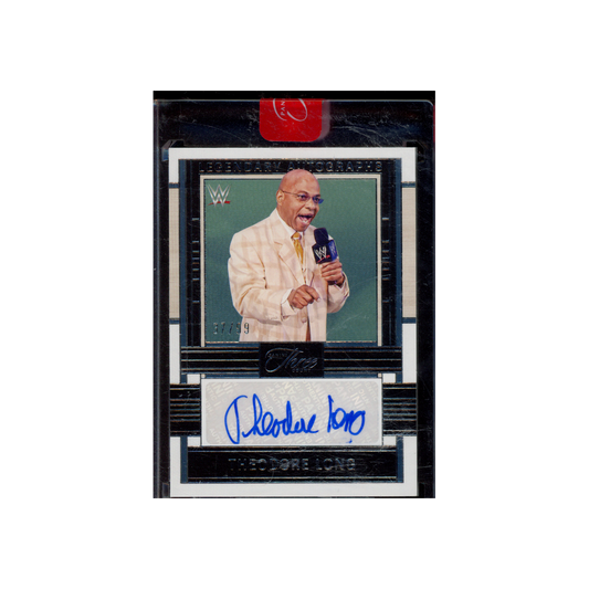 Theodore Long 2024 Panini Three Count WWE Legendary Auto /99