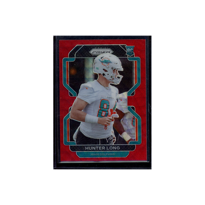 Hunter Long 2021 Panini Prizm Football Rookie Red Wave /149