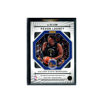 Kevon Looney 2022-23 Panini Obsidian Basketball Galaxy Auto /149