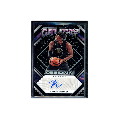 Kevon Looney 2022-23 Panini Obsidian Basketball Galaxy Auto /149