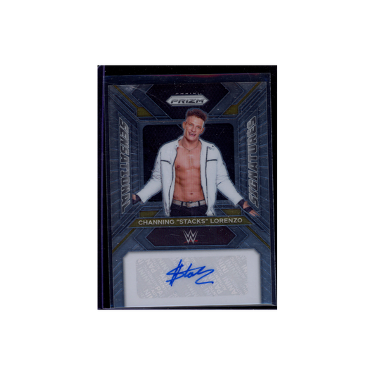 Channing Stacks Lorenzo 2024 Panini Prizm WWE Sensational Signatures Auto
