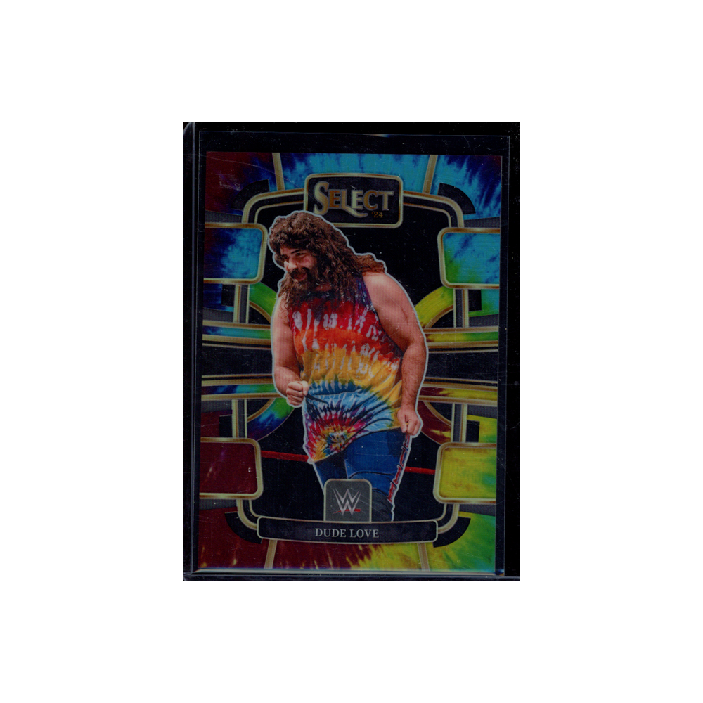 Dude Love 2024 Panini Select WWE Tie-Dye /25