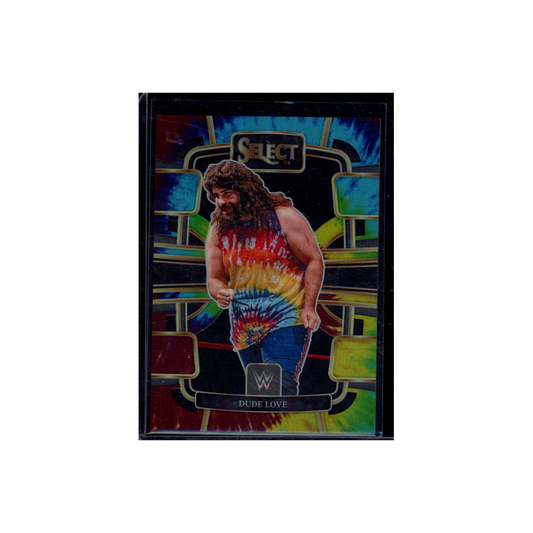 Dude Love 2024 Panini Select WWE Tie-Dye /25