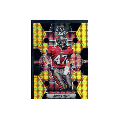 John Lynch 2023 Panini Mosaic Football Black Gold /8