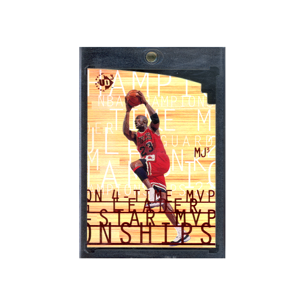 Michael Jordan 1997 Upper Deck UD3 MJ3 Die-Cut