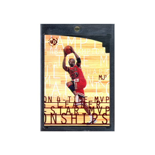 Michael Jordan 1997 Upper Deck UD3 MJ3 Die-Cut