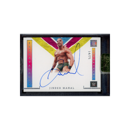 Jinder Mahal 2023 Panini Impeccable WWE Extravagance Auto /75