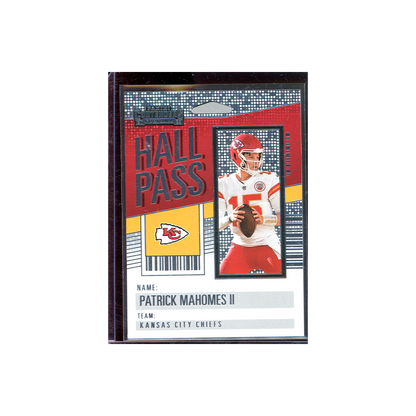 Patrick Mahomes 2023 Panini Contenders Football Hall Pass