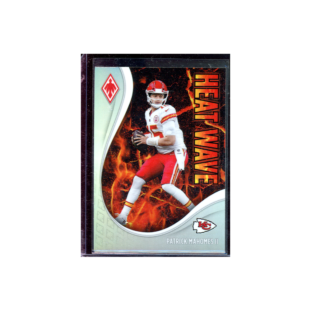 Patrick Mahomes 2021 Panini Phoenix Football Heatwave Silver