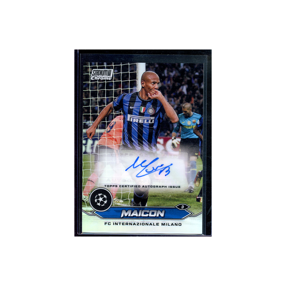 Maicon 2023-24 Topps Chrome UCL Auto