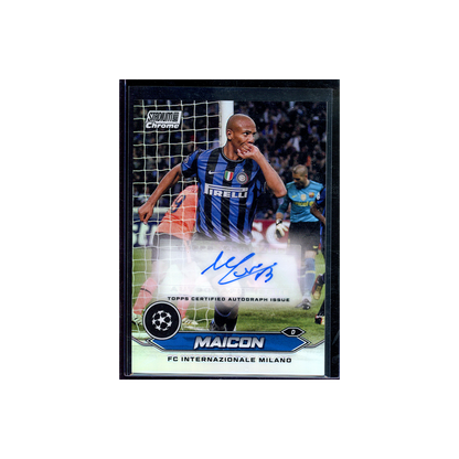 Maicon 2023-24 Topps Chrome UCL Auto