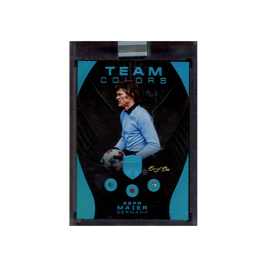 Sepp Maier 2018 Panini Eminence Soccer Team Colors 1/1