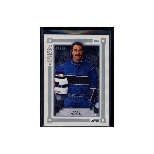 Nigel Mansell 2023 Topps Eccellenza F1 /75