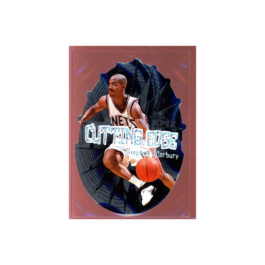 Stephon Marbury 1999 Skybox Apex Cutting Edge Die-Cut