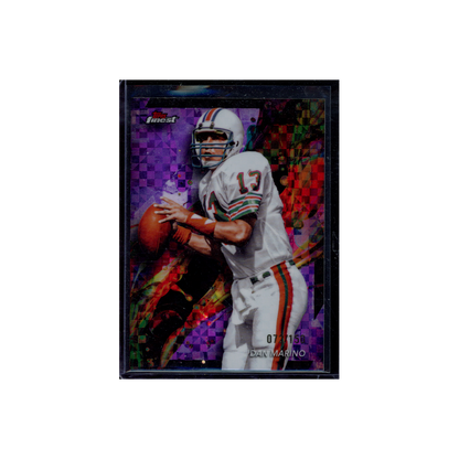 Dan Marino 2024 Topps Finest Football Purple /150