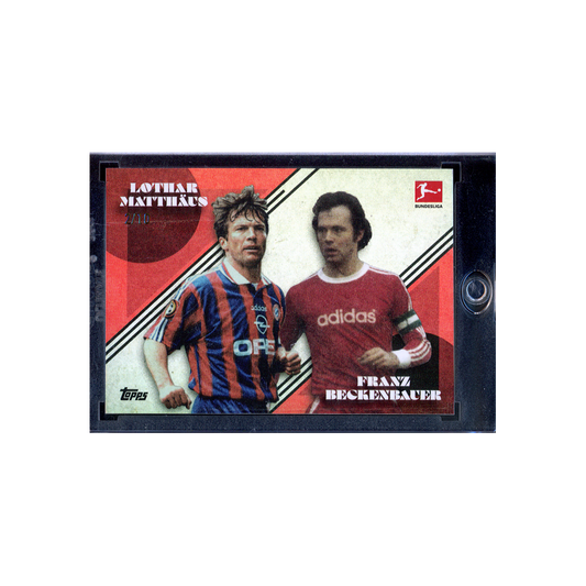 Lothat Matthäus Franz Beckenbauer 2023-24 Topps Bundesliga 60 /10