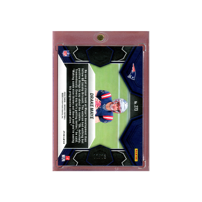 Drake Maye 2024 Panini Mosaic Football Pink Swirl Rookie NFL Debut /13