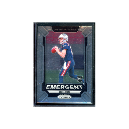 Drake Maye 2024 Panini Prizm Football Emergent Rookie