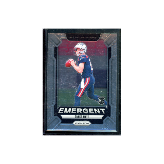 Drake Maye 2024 Panini Prizm Football Emergent Rookie