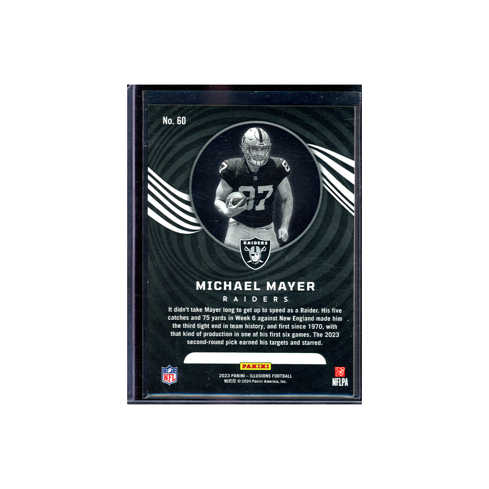 Michael Mayer 2023 Panini Illusions Football Rookie /149