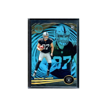 Michael Mayer 2023 Panini Illusions Football Rookie Blue /199