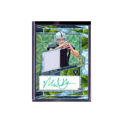 Michael Mayer 2023 Panini Spectra Football RPA Green Scope /35