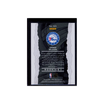Jared McCain 2024-25 Panini Court Kings Basketball Rookies Level I