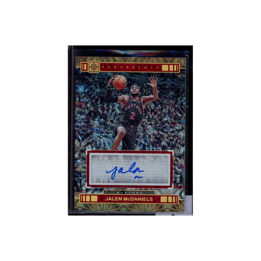Jalen McDaniels 2023-24 Panini Photogenic Basketball Auto /5