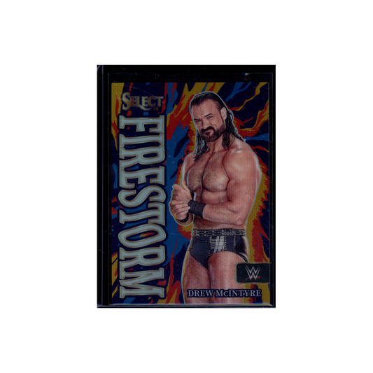 Drew McIntyre 2024 Panini Select WWE Firestorm