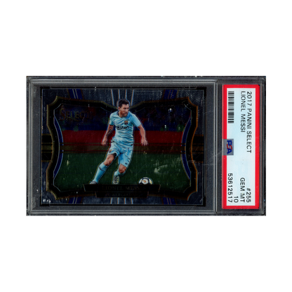 Lionel Messi 2017 Panini Select PSA 10