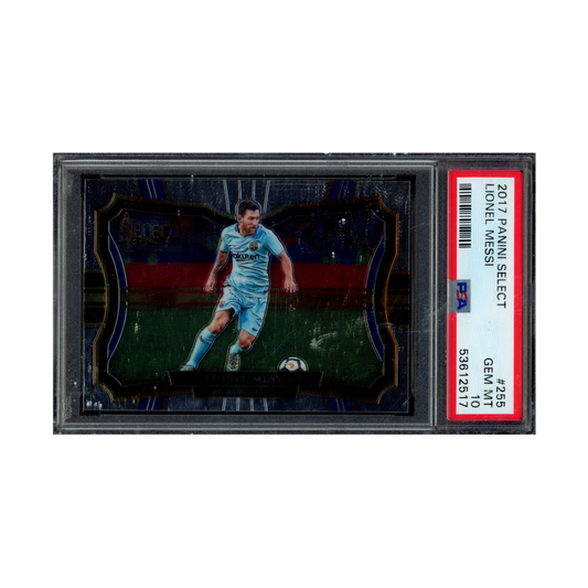 Lionel Messi 2017 Panini Select PSA 10