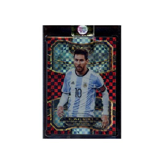 Lionel Messi 2017-18 Panini Select Soccer Checkerboard