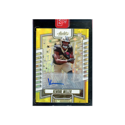 Kendre Miller 2023 Panini Absolute Football Rookie Auto /5