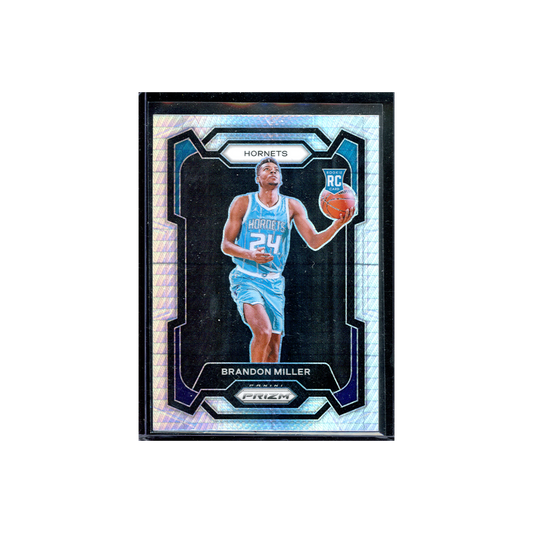 Brandon Miller 2023-24 Panini Prizm Basketball Hyper Prizm Rookie