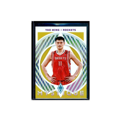Yao Ming 2023-24 Panini Phoenix Basketball Mystique Gold /10