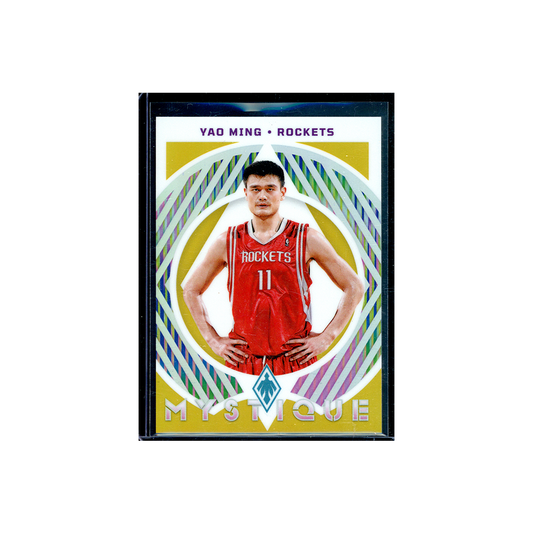 Yao Ming 2023-24 Panini Phoenix Basketball Mystique Gold /10