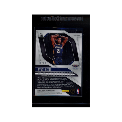 Yves Missi 2024-25 Panini Prizm Basketball Rookie Multi-Wave /88